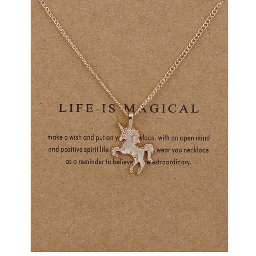 ❗️one left❗️ Life is Magical Necklace with Card